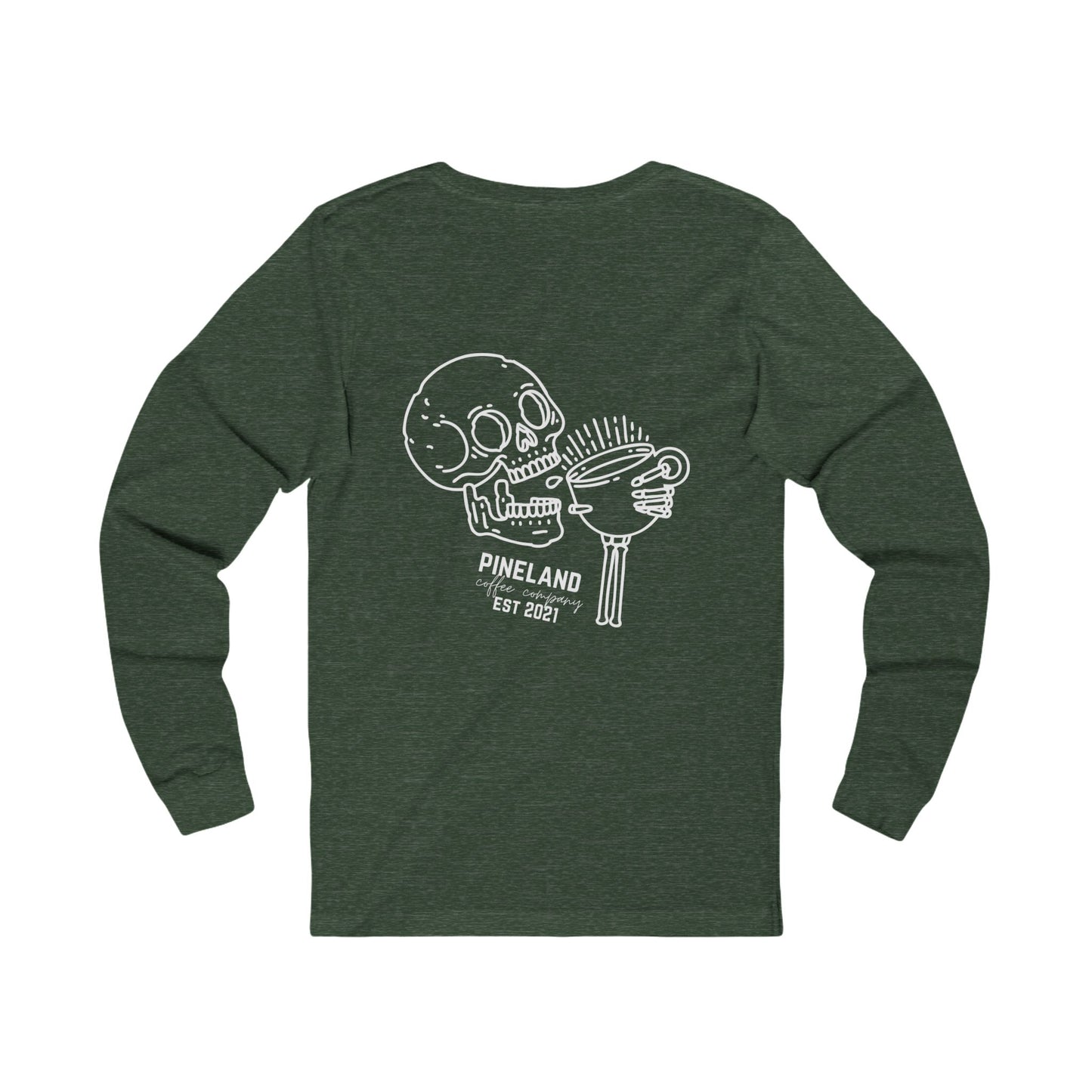 Super cozy dead without coffee long sleeve T-shirt
