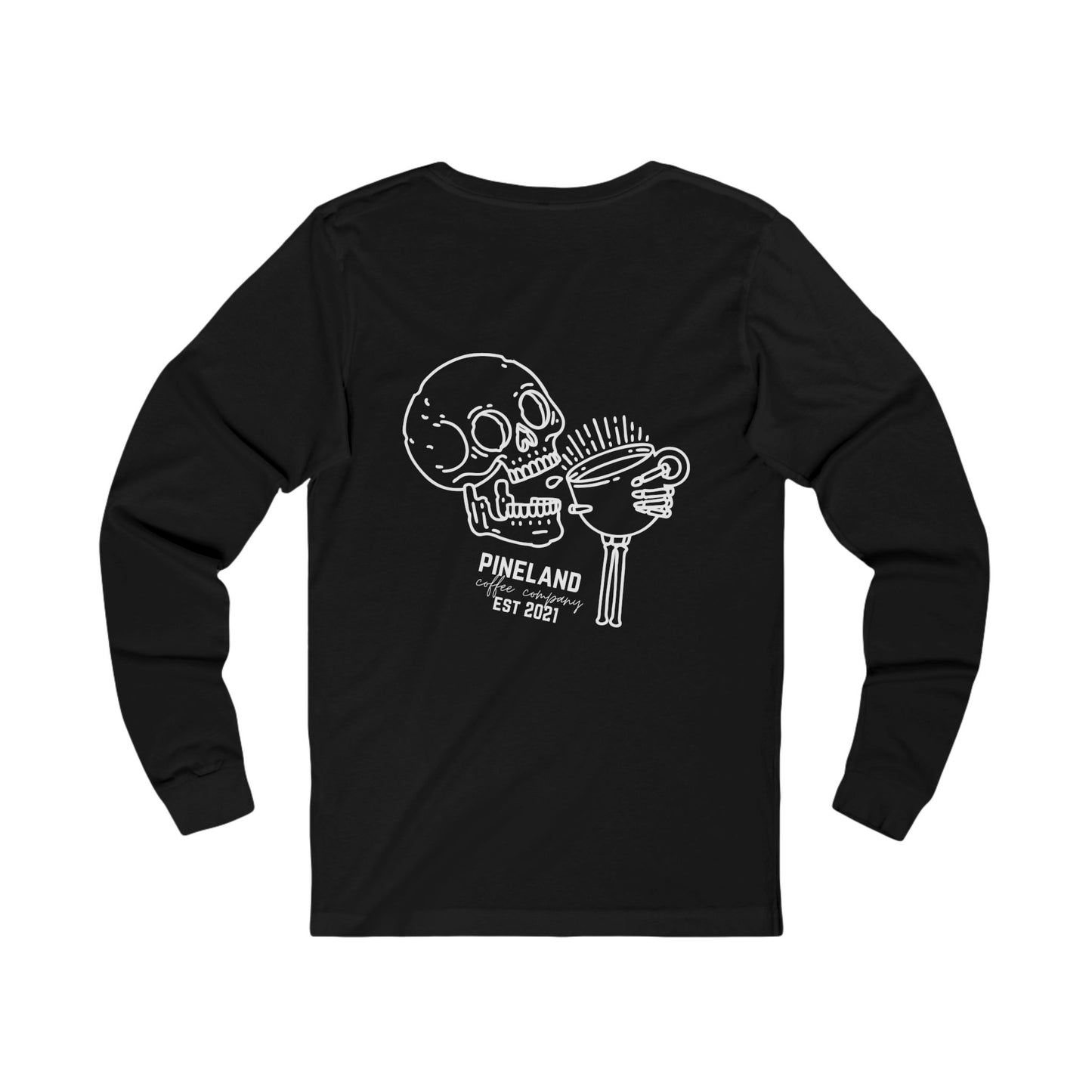 Super cozy dead without coffee long sleeve T-shirt
